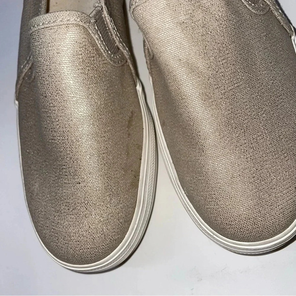 Keds Triple Decker Platform Slip On Fashion Sneakers Metallic Gold Size 7.5 - Picture 8 of 8
